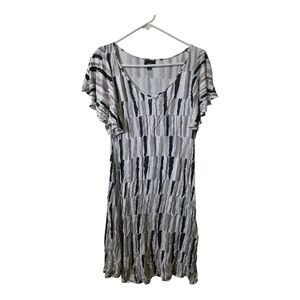 Stylish Black and White Women's Dress